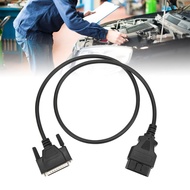 Diagnostic OBD2 Male to DB25 Cable Adapter 16Pin 102cm/40in Replacement for SBB V33 Key Programmer