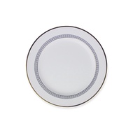 ZEN Gold Savie Meet Plate Luxury Ceramic Plate Design Diameter 24.2 cm Gold Plate