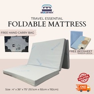 [FREE BED SHEET] Dazzler Max High Resilience Foam Foldable Mattress Tilam Lipat