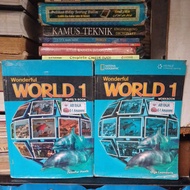 USED BOOK 1 SET WONDERFUL WORLD WORKBOOK AND PUPIL'S BOOK 1