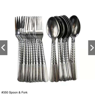 Spoon and Fork 12pcs set makapal kutsara