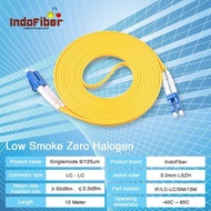 INDOFIBER patchcord fiber optic LC-LC 30 meters singlemode 9/ 125um