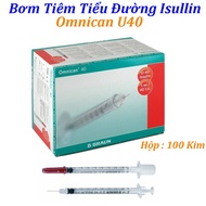 Bơm Tiêm Tiểu Đường BBraun Insulin Omnican U40 Bơm Thẩm Mỹ