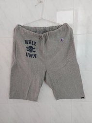 NHIZ izzue Plus Neighborhood Shorts - Grey Color  衛衣布料短褲