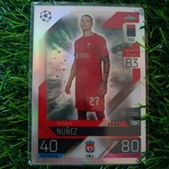 [Chrome Preview] Liverpool Topps Match Attax UCL UEFA Champions League 2022/23  Darwin Nunez