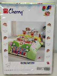 全新,正版, #有雷射標籤,有吊牌 #蠟筆小新 #雙人床單+被套+枕袋, 枕袋及被袋兩面有不同圖案 #Crayon Shinchan #Crayon Shin chan #Shin chan #Shi