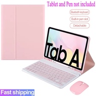 Galaxy Tab S7 FE Case Keyboard For Samsung Galaxy Tab A8 S9 FE A9+  S6 Lite 10.4 S7 FE S7+ S8+ Wirel