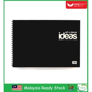 Unicorn A5/A4/A3/B4 Sketch Book 120/165/200gsm Wire-O Binding