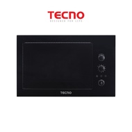 Tecno TMW58BI (Full Black) Built-In Microwave Oven with Grill