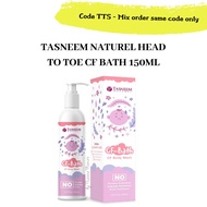TASNEEM NATUREL HEAD TO TOE CF BATH - 150ML