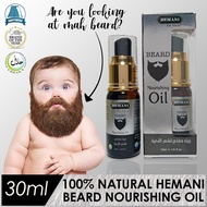 Hemani Beard Nourishing Oil 30ml - Minyak Lebat Jambang &amp; Janggut Hemani - 100% Natural [READY STOCK✔️]