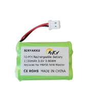 9D Rechargeable 3 Ni-Mh 3.6V (800Mah Version) Hrmr03 Gp80aa3bmxz Battery 1100Mah High Capacity (80