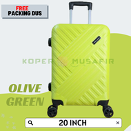 [BISA COD]  BEST SELLER Koper 20 inch/koper fiber hardcase ABS POLO LOUIS 6171 KOPER KABIN KOPER MUR