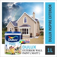 🔥 1 LITER READY STOCK 🔥 ICI DULUX Inspire Exterior Durable Paint Weathershield Weather Shield Cat Di