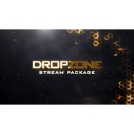 Dropzone stream Overlay / Screen Theme / Widget Theme (STREAMLABS OBS / OBS Studio)