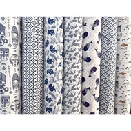 Canvas Elephant Pattern Cat Flower Make Raw Cloth Bags 14 Pounds Thick Fabric Units Are Sold Per Met