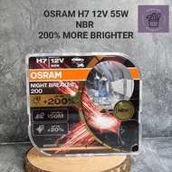 OSRAM NB200 BULB - NBR 200 H7 12V 55W 200% MORE BRIGHTER