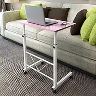 SMLZV Computer Desk,Stand Laptop Pc Table,Adjustable Height Computer Desk Workstation,Modern Notebook Work Desk,for Home/Office(80x40cm) (Color : A)