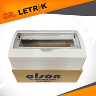 12.5WAY PVC MCB DB BOX / CONSUMER BOX