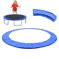 8/10ft Trampoline Pad Trampoline Replacement Safety Pad No Holes for Pole Waterproof Trampoline Acce