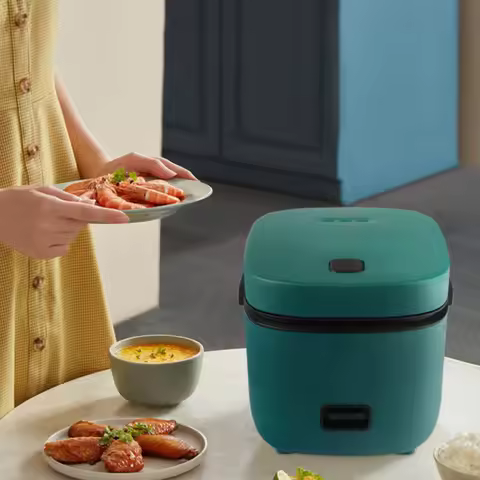 220V Mini Rice Cooker 1-2 People Small Rice Cooker Household Multifunctional Electrical Appliances