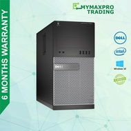 PC i3/i5/i7 Dell Optiplex 7020 MT 4th Gen 4GB or 8GB RAM HDD or SSD Window 10 Office Use (Refurbishe