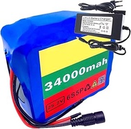 Electric Bicycle Battery 25.2V 34AH 6S5P 18650 Lithium -Bike Ion Battery With Charger And Lithium Ba