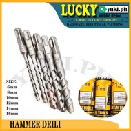 Square shank four-hole electric hammer drill bit, impact drill bit, various specifications