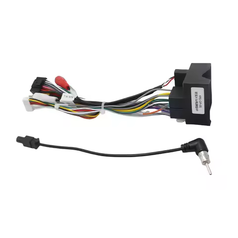 Wiring Harness CANBus Decoder 16 Pin Quad Lock Connector Cable Adapter for Opel Astra H Corsa D Meri