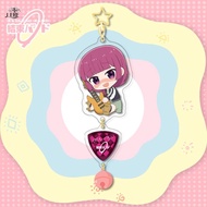 JEREMY1 BOCCHI THE ROCK Keychain, Japanese Anime Guitarhero Gotoh Hitori Keychain, Lovely Bocchi Gui