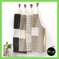 KATUN Cotton Cooking Apron Korean Patterned Fabric Apron/ Patterned Cotton Cooking Apron/ Cloth Apro