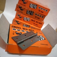 ENGSEL PINTU / IRON HINGES ENGSEL BESI NIPIS / TEBAL 38mm 50mm 63mm 75mm 100mm