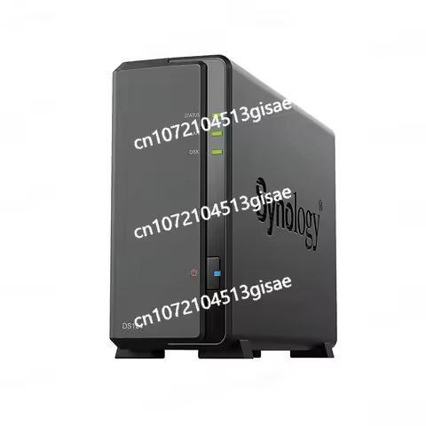 Single Disk NAS/storage Server Desktop Ethernet LAN Black RTD1619 (diskless) Original Synology DS124