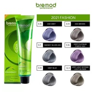 Bremod Hair Color Hair Dye 100 ml Ash Blonde Ash brown Very Light Ash pink Ash Grey Very Light Inten