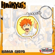 Gantungan Kunci Hinata Shoyo Haikyuu - Gantungan Kunci Anime Haikyuu - Gantungan Kunci Akrilik - Gan