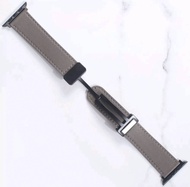 สายนาฬิกาหนังตัวล็อคแม่เหล็ก ตัวล็อคแบบแม่เหล็ก ใช้สำหรับ Smartwatch ขนาด 38/40/41mm 42/44/45/49mm Ultra8