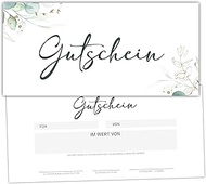 25 Magical Blank Vouchers to Fill Yourself for Nail Studio, Hairdresser, Cosmetics, Massage, Wellnes