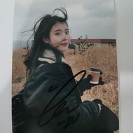 Iu Li Zhien Autographed Merchandise Baozhen Muji IU Li Zhien Signed Merchandise Friends Girlfriends 