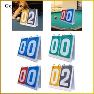 Gepnoo Multi-Sport Scoreboard Scoreboard 2-Digit Tabletop Scoreboard Durable Flip Scorekeeper