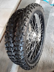 roda ori crf 18 21 ban tebal wheelset original crf150l ring 18/21
