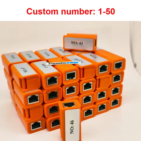 RJ45 Network Cable Tester CCTV & Ethernet Cable Fault Detector Portable LAN Cable Tester for CCTV Ca