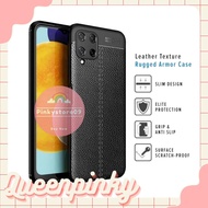 Case Samsung M22 4G - M32 4G - A22 4G - A12 - M12 Auto Focus Leather Protect Camera Premium Softcase