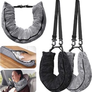 Travel Headrest Refillable Portable Travel Pillow Travel Storage Bag Cervical Spine Pillow Airplane 