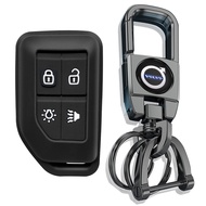 For VOLVO FH 460 540 2024 16 FM EVRO 6 FH16 Truck 4 Buttons Auto Accessories Silicone Car Remote Key