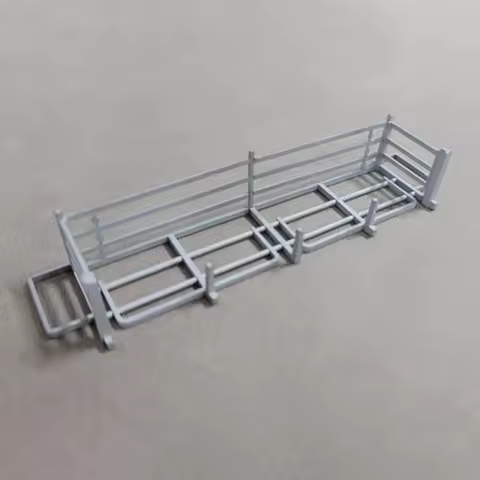Spare Metal Security Fence Accessories for Abrams M1A2 1/16 HENG LONG RC Tank Military Car Decorativ