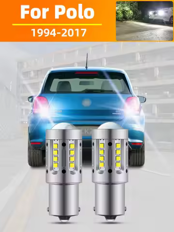 2PCS Canbus For VW For POLO 6R 6C 9N 9N3 6N 6N1 6N2 1994-2013 2014 2015 2016 2017 Backup Reverse Bac
