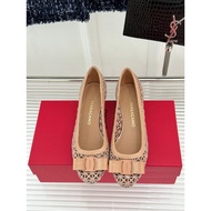 Ferragamo Hollow Ladies All-Match High Heels
