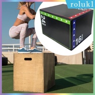[Roluk] 3 in 1 Plyometric Jumping Box Plyometric Box for Workout Strength Training