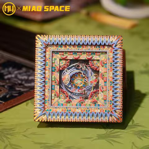 MU Flying Apsara Fridge Magnet 3D Metal Puzzle Wholesale Bulk DIY Kits Brain Teaser Gift Desktop Dec