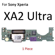 แท่นชาร์จชาร์จ USB บอร์ดพอร์ตสายเคเบิ้ลยืดหยุ่นสำหรับ Sony Xperia XA2 XA1 XZ3 XZ2 XZ1 XZS XZ พรีเมี่ยมชิ้นส่วนซ่อมขนาดกะทัดรัดพิเศษพลัส